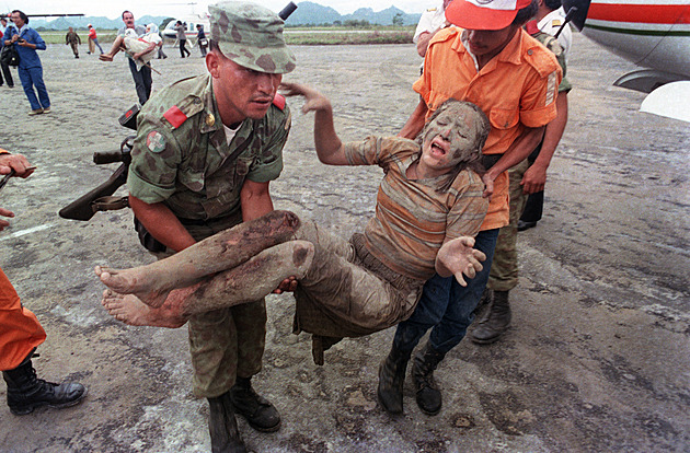 Obluda smrdící sírou drtila vše, co jí stálo v cestě. Zemřelo přes 20 tisíc lidí