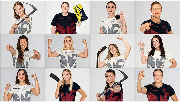 PŘEHLEDNĚ: Pokusí se o historický úspěch. Prohlédněte si vizitky českých hokejistek