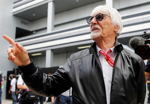 Exšéf F1 Ecclestone si vzal do letadla brokovnici. Prý na holuby