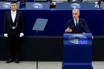 Kanada a Evropa jsou silnější, když spolupracují, řekl Carney europoslancům