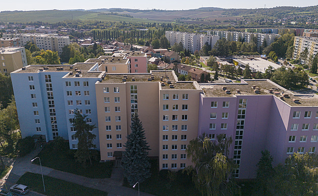 Zelená střecha na sídlišti v Brně pokryje blok několika domů, bude mít několik funkcí