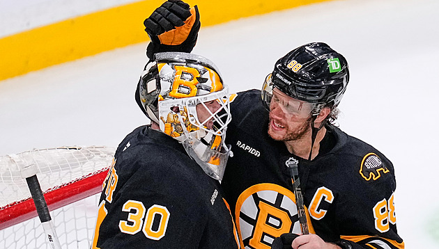 Pastrňák se smál: Jako bych dal první gól v NHL. Co stojí za skvělým startem Bostonu?